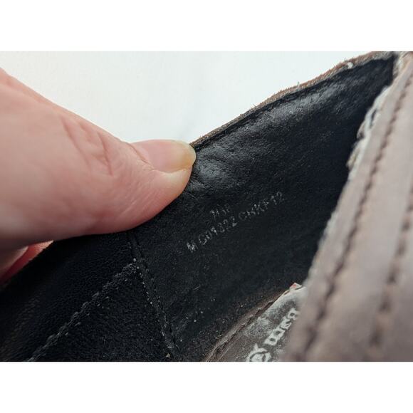 Born BOC Concept High Heel Loafers Tassel Brown Chunky Classic Career Office 7 - Picture 2 of 8